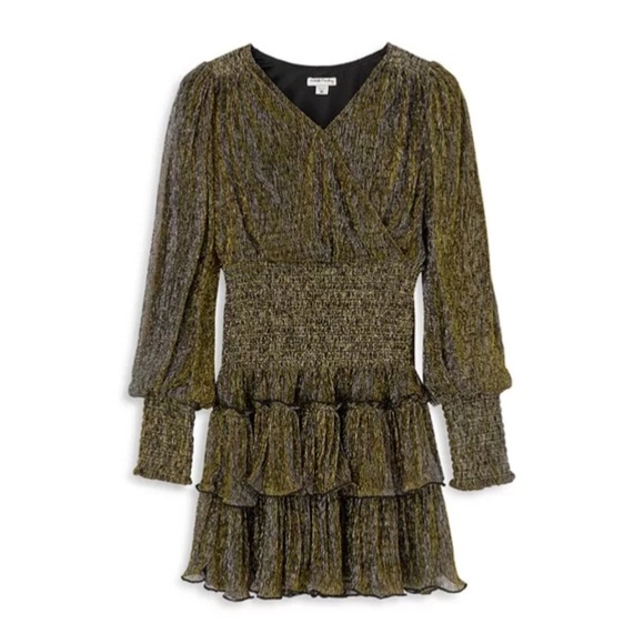 Habitual Metallic Dress - Picture 1 of 9